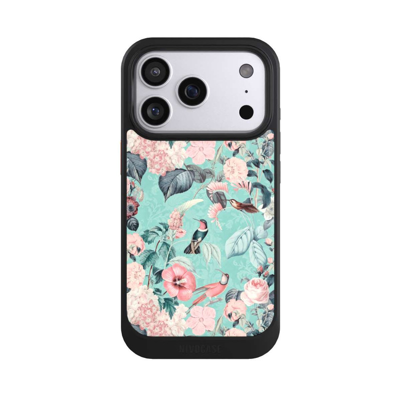 iPhone 17 Pro NIVOcore Kolibri Paradies Pattern