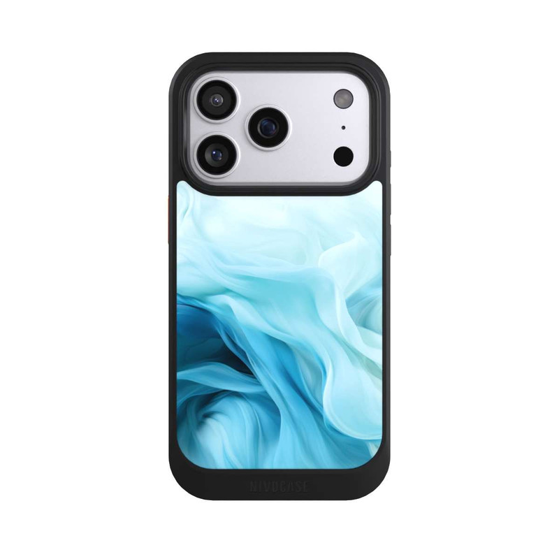 iPhone 17 Pro NIVOcore Smooth Blue Texture