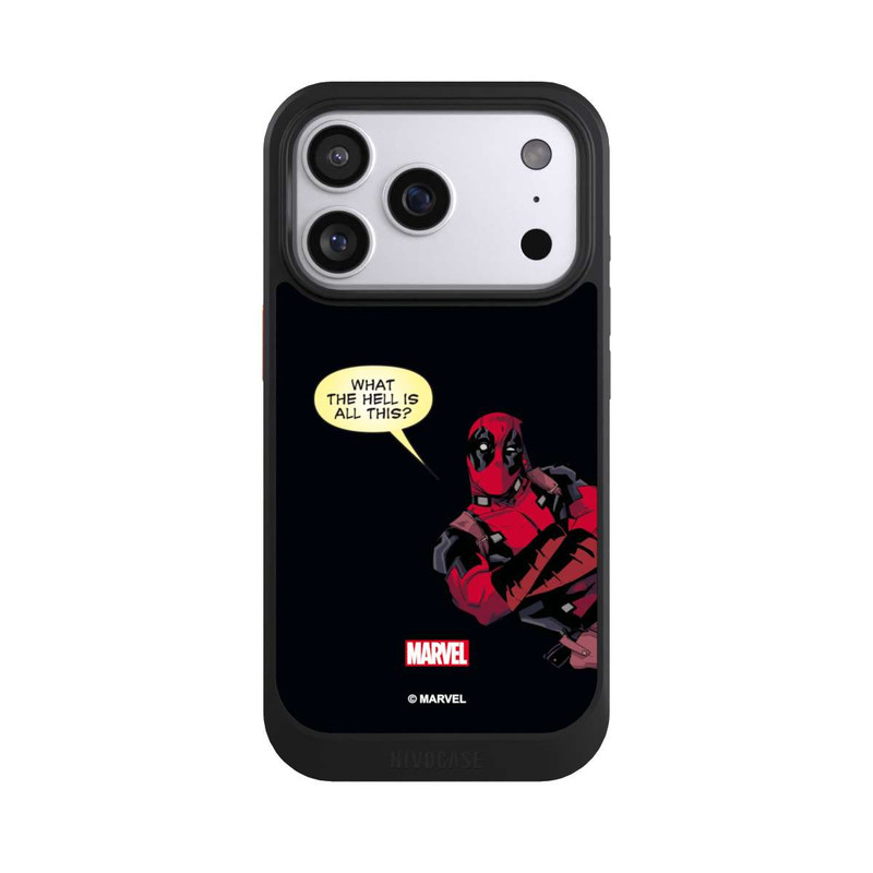 iPhone 17 Pro NIVOcore Deadpool What the Hell