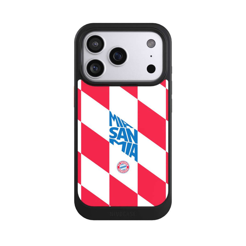 iPhone 17 Pro NIVOcore FCB Mia San Mia Rauten