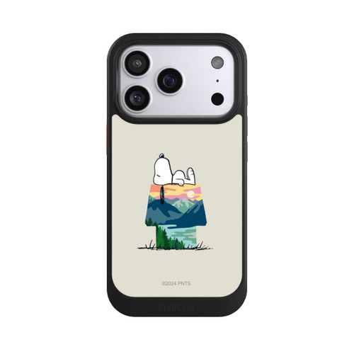 Apple iPhone 17 Pro NIVOcore Snoopy Camping Hütte