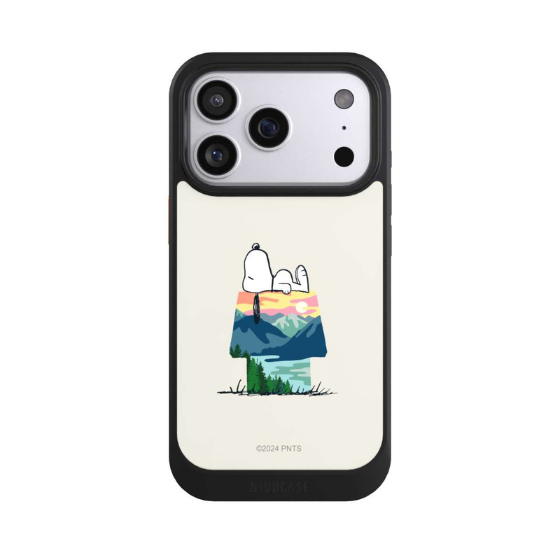 iPhone 17 Pro NIVOcore Snoopy Camping Hütte