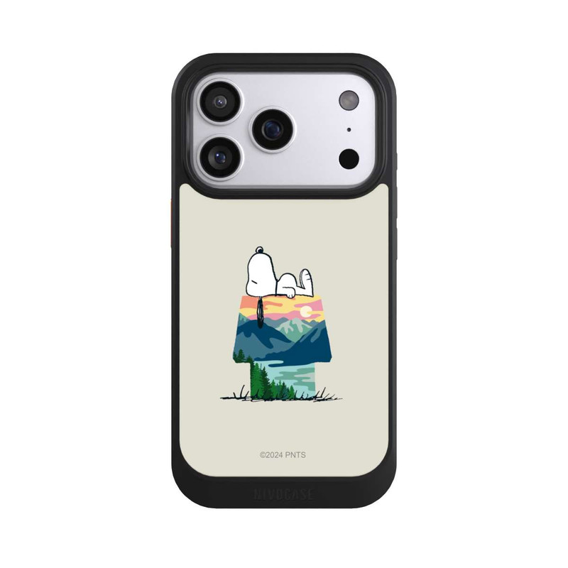 iPhone 17 Pro NIVOcore Snoopy Camping Hütte