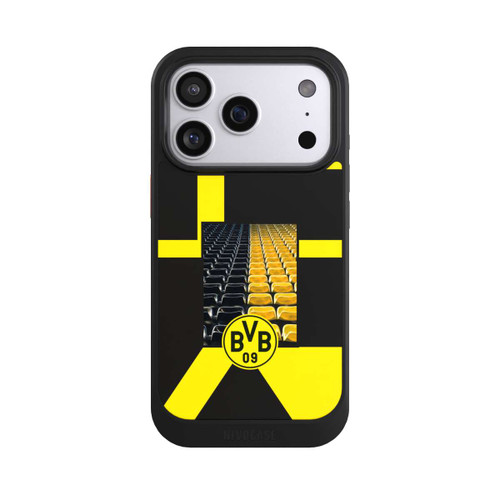 Apple iPhone 17 Pro NIVOcore BVB Tribüne Schwarz Gelb