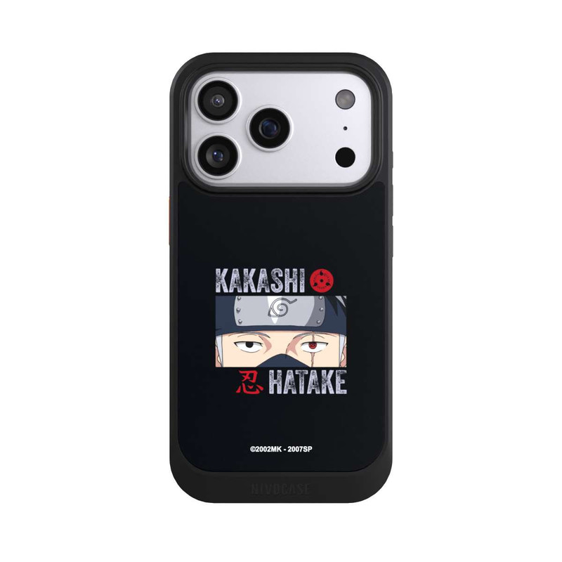 iPhone 17 Pro NIVOcore Kakashi Hatake Gros plan