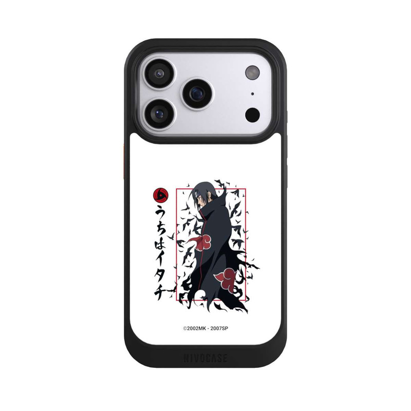 iPhone 17 Pro NIVOcore Itachi Krähen Weiß