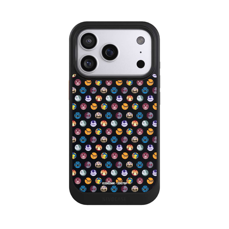 iPhone 17 Pro NIVOcore Bijuu Muster Schwarz