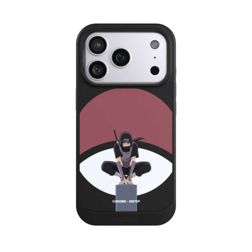 Apple iPhone 17 Pro NIVOcore Itachi Uchiha Symbol transparenter Hintergrund