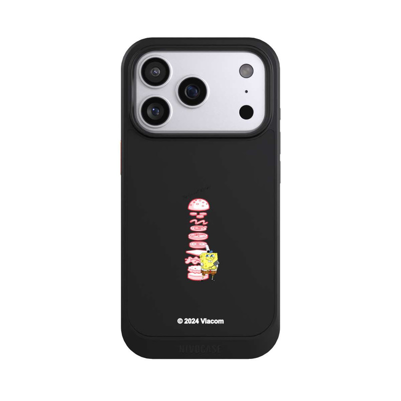 iPhone 17 Pro NIVOcore Bob l'éponge, le meilleur burger