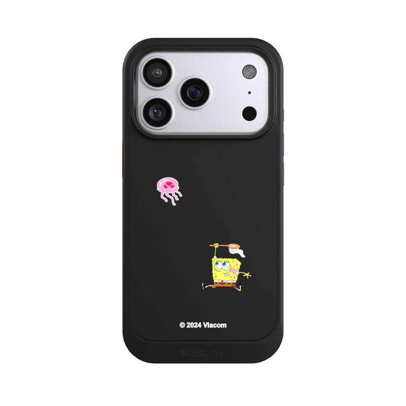 iPhone 17 Pro NIVOcore Spongebob jagt Quallen