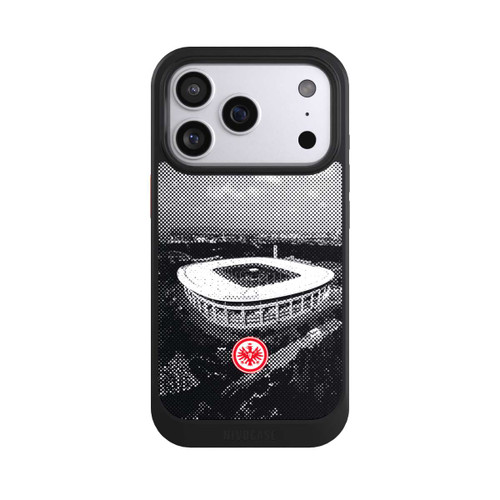 Apple iPhone 17 Pro NIVOcore SGE Stadion Schwarz Weiß
