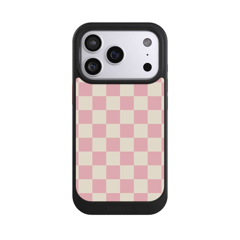 iPhone 17 Pro NIVOcore Damier rose