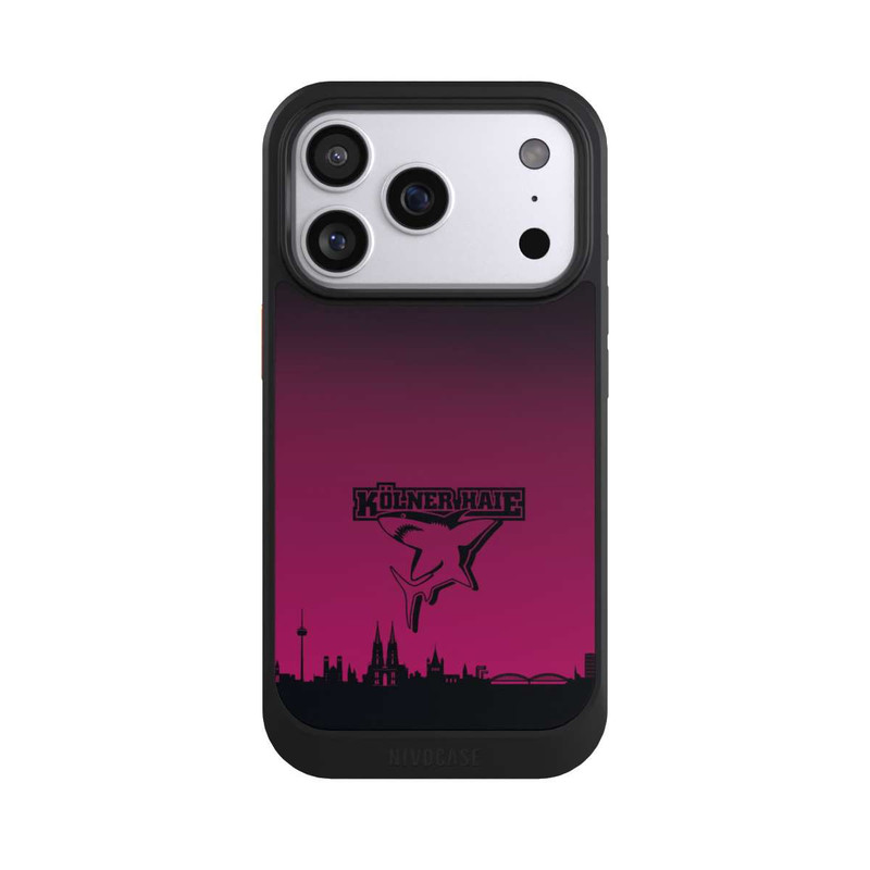 iPhone 17 Pro NIVOcore Kölner Haie Skyline Pink