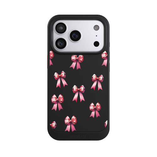 Apple iPhone 17 Pro NIVOcore Schleifen Muster Aquarell Pink
