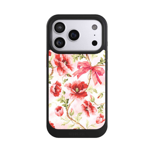 Apple iPhone 17 Pro NIVOcore Poppies Pattern Pink