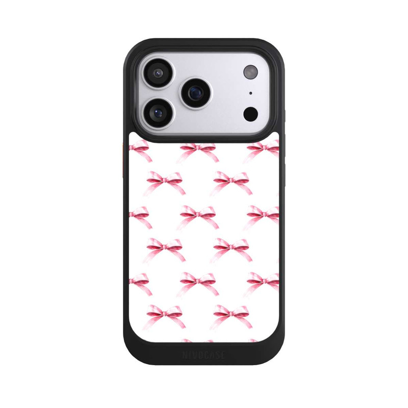 iPhone 17 Pro NIVOcore Rosa Schleife