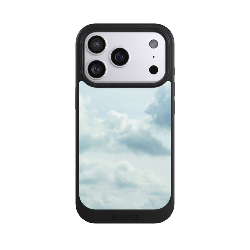 iPhone 17 Pro NIVOcore Pastel Blue Clouds