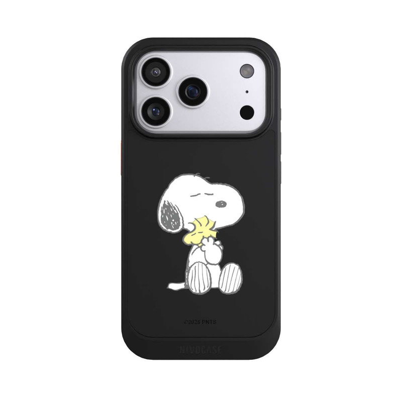 iPhone 17 Pro NIVOcore Snoopy And Woodstock Cuddling transparent