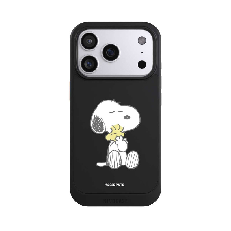 iPhone 17 Pro NIVOcore Snoopy And Woodstock Cuddling transparent