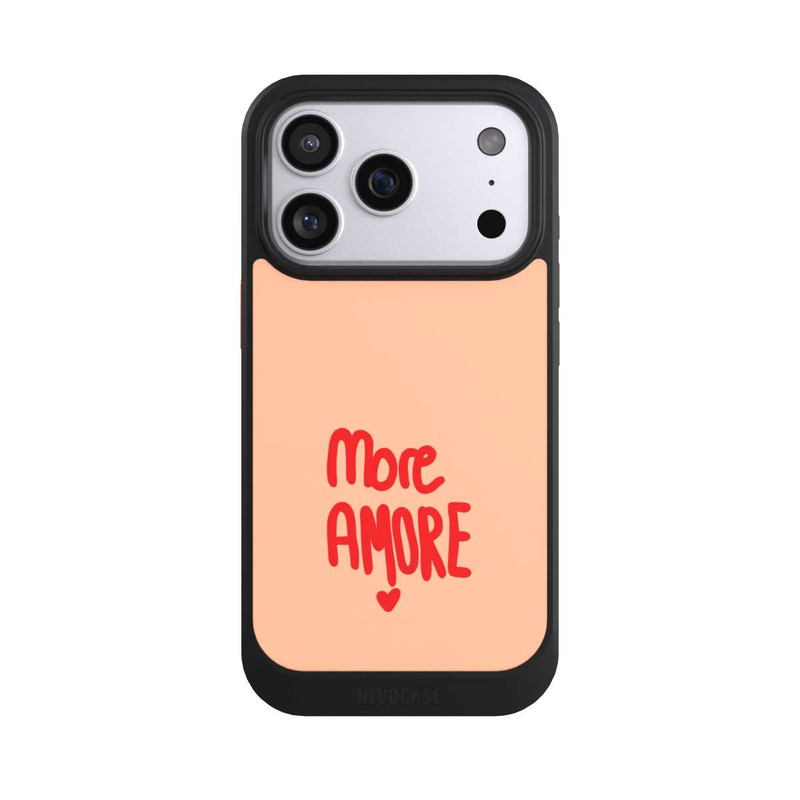 iPhone 17 Pro NIVOcore More Amore Typo