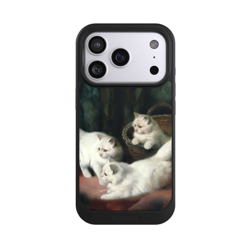 Apple iPhone 17 Pro NIVOcore Three White Angora Kittens