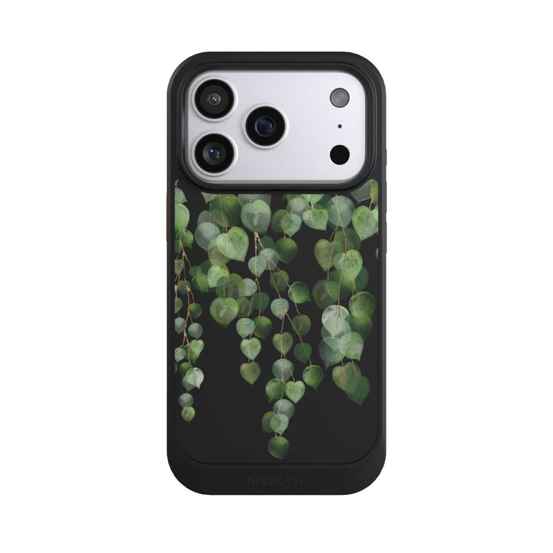 iPhone 17 Pro NIVOcore Eucalyptus Hanging Watercolor Transparent