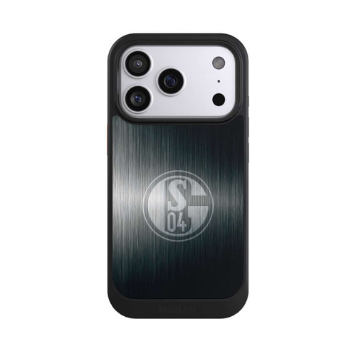 Apple iPhone 17 Pro NIVOcore Schalke 04 Metall Look