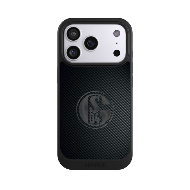iPhone 17 Pro NIVOcore Schalke 04 Carbon Look