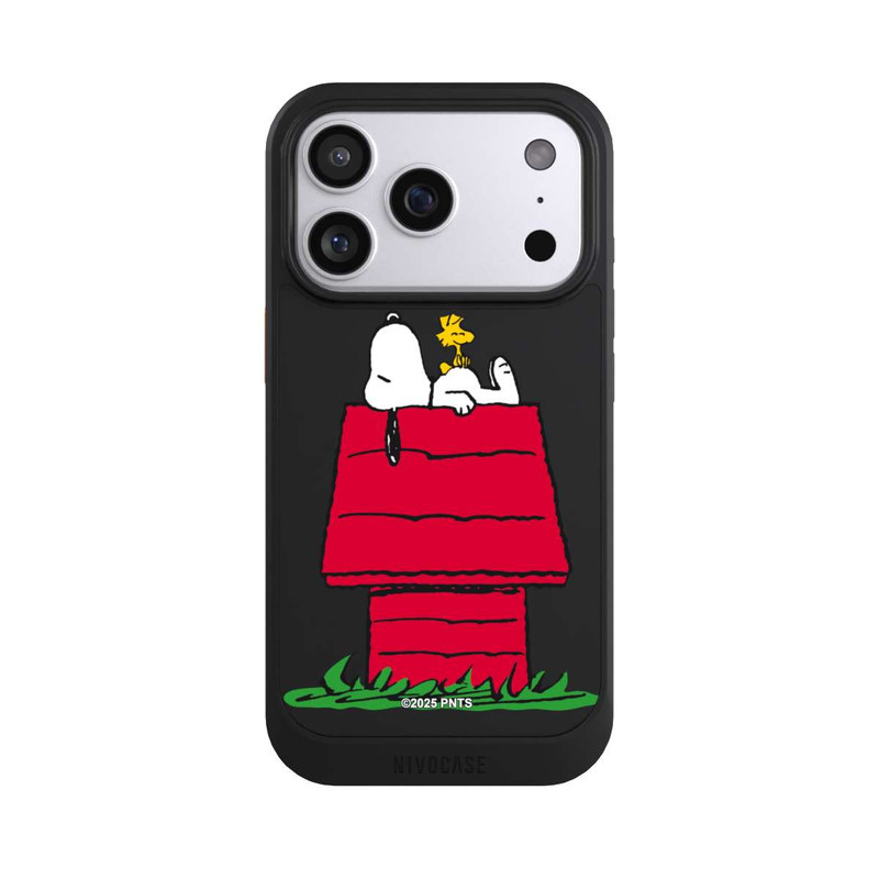 iPhone 17 Pro NIVOcore Snoopy and Woodstock Classic transparent