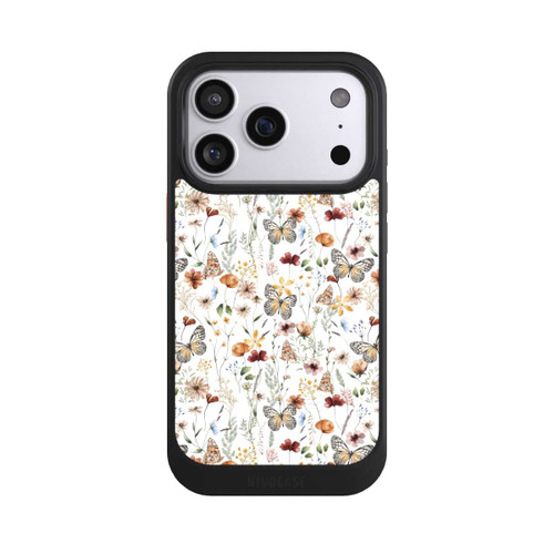 Apple iPhone 17 Pro NIVOcore Wildflowers and Butterflies Pattern