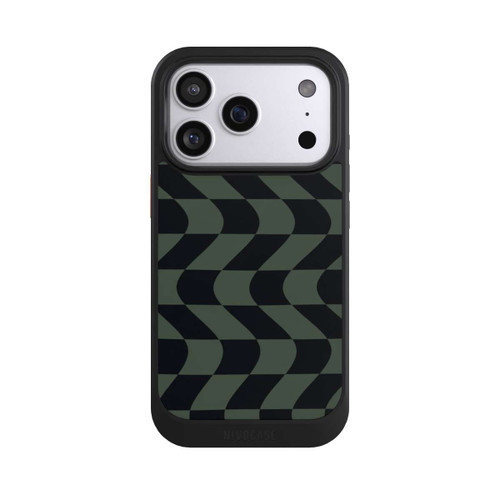 Apple iPhone 17 Pro NIVOcore Checked Pattern Green Black
