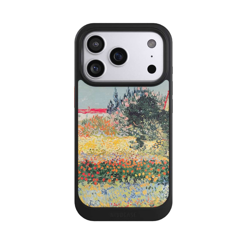 iPhone 17 Pro NIVOcore Garden in Bloom, Arles, July 1888 by Vincent van Gogh