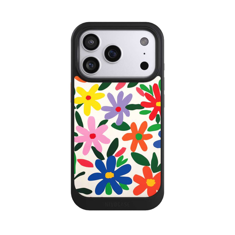 iPhone 17 Pro NIVOcore Sommerblüten Illustration