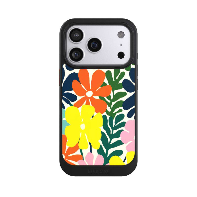 iPhone 17 Pro NIVOcore Blumen Farbenpracht
