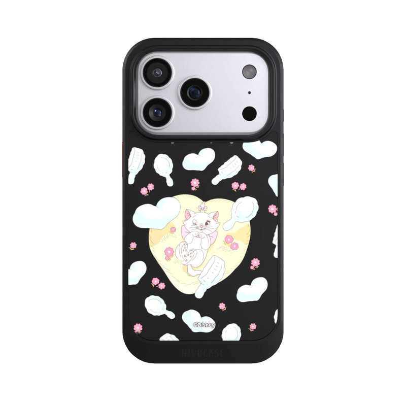 iPhone 17 Pro NIVOcore Aristocats Marie Herzen Gelb Transparent