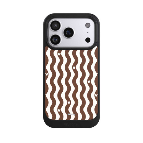 Apple iPhone 17 Pro NIVOcore Mickey Mouse Brown Pattern Waves