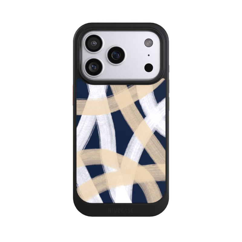 iPhone 17 Pro NIVOcore Laced Up Beije Blue
