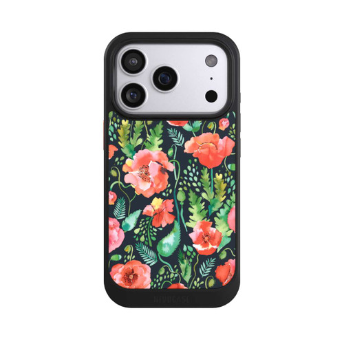 Apple iPhone 17 Pro NIVOcore Mohnblumen Dunkle Wildnis