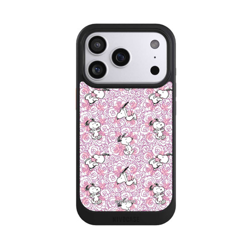 Apple iPhone 17 Pro NIVOcore Peanuts Pink Roses Pattern