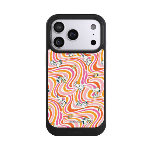 Apple iPhone 17 Pro NIVOcore Peanuts Hippie Pattern Orange
