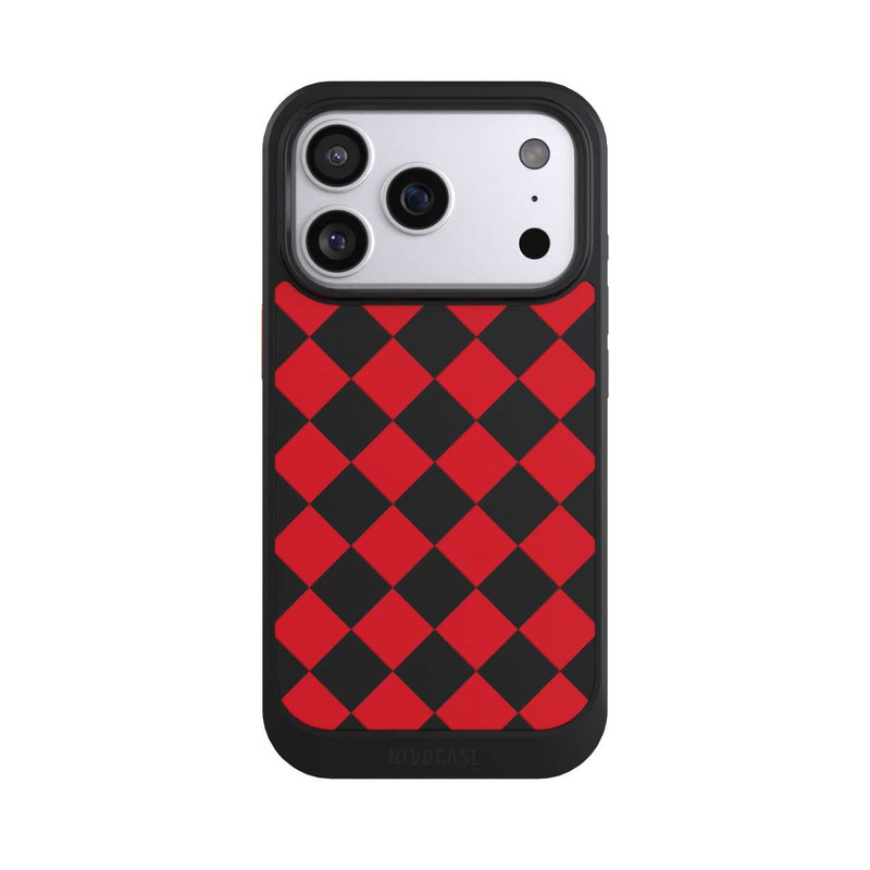 iPhone 17 Pro NIVOcore Raute Bordeaux ohne Hintergrund