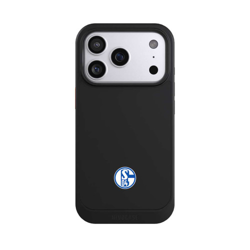 Apple iPhone 17 Pro NIVOcore FC Schalke 04 Logo Klein Transparent