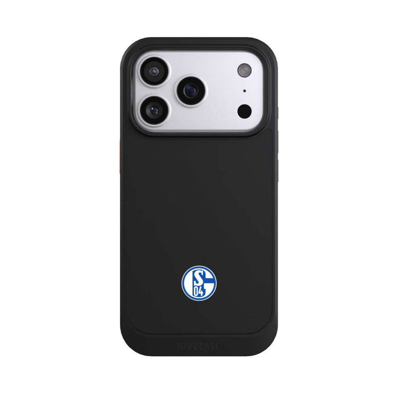iPhone 17 Pro NIVOcore FC Schalke 04 Logo Klein Transparent