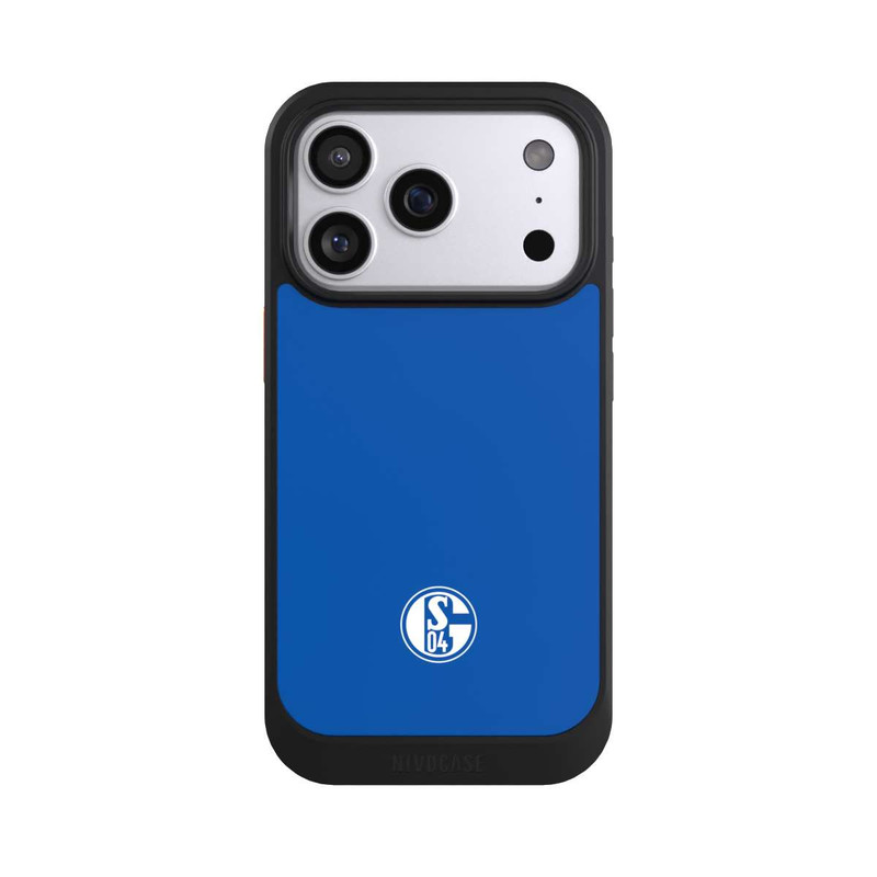 iPhone 17 Pro NIVOcore FC Schalke 04 Logo Blau
