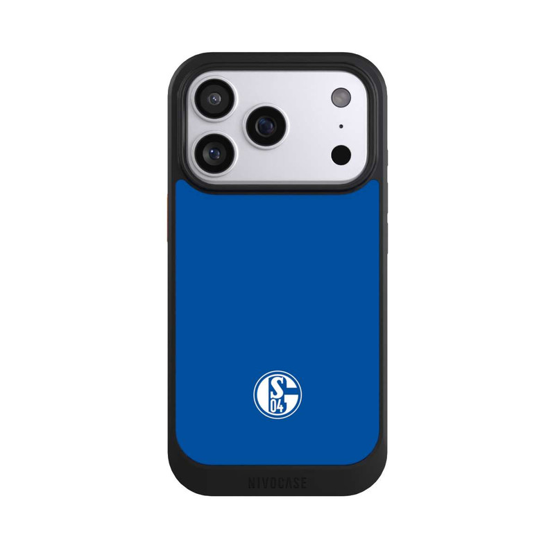 iPhone 17 Pro NIVOcore FC Schalke 04 Logo Blau