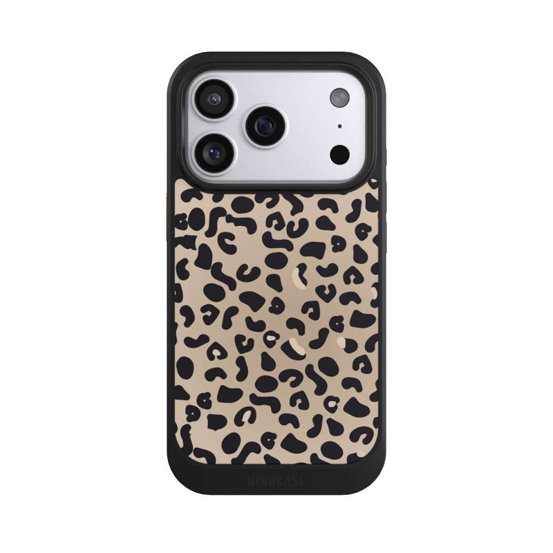 iPhone 17 Pro NIVOcore  Gepardenmuster hellbraun