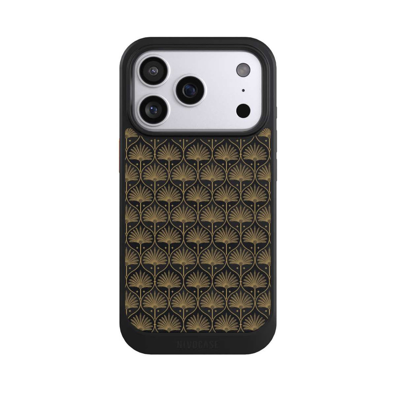 iPhone 17 Pro NIVOcore Art Deco Blätter