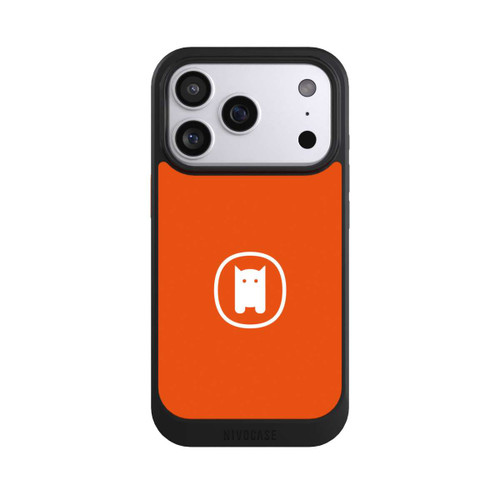 Apple iPhone 17 Pro NIVOcore Nivocase Logo Orange