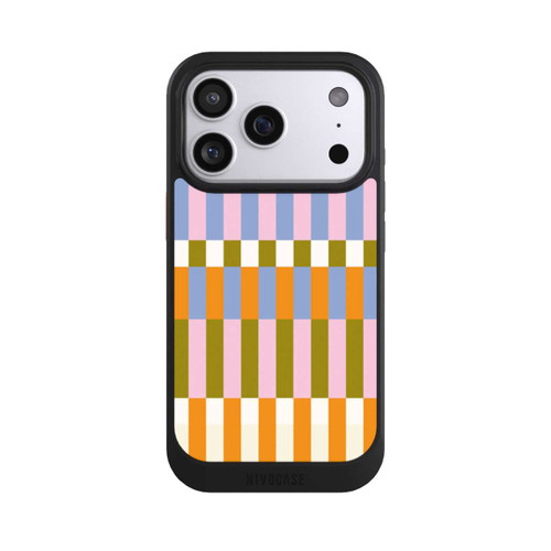 Apple iPhone 17 Pro NIVOcore Thème à Carreaux Colorés et Audacieux