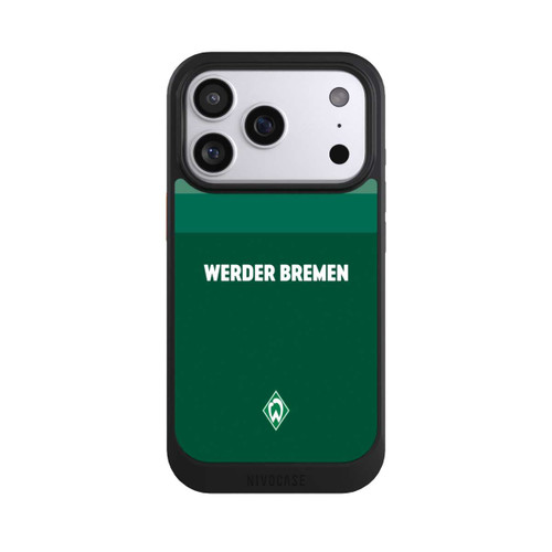 Apple iPhone 17 Pro NIVOcore Werder Bremen Schriftzug Raute